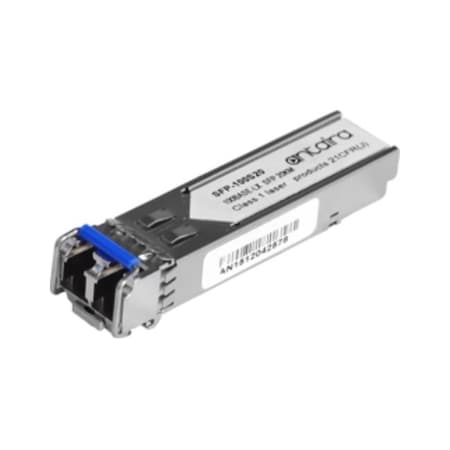 Antaira 155Mbps Fast Ethernet SFP Transceiver, Single Mode 20KM / LC / 1310nm, -40 DegreeC~85 DegreeC SFP-100S20-T